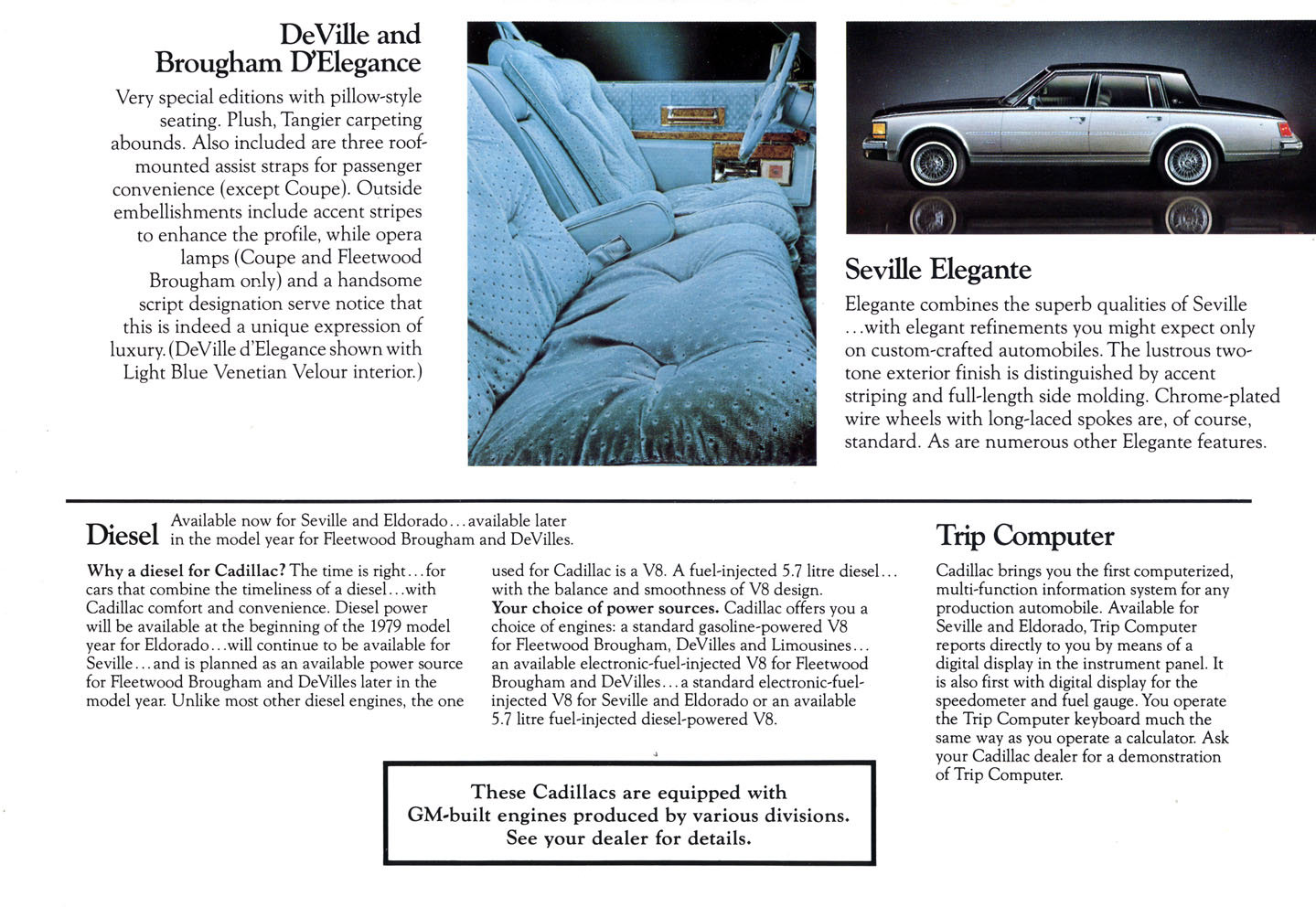 1979 Cadillac Brochure Page 12